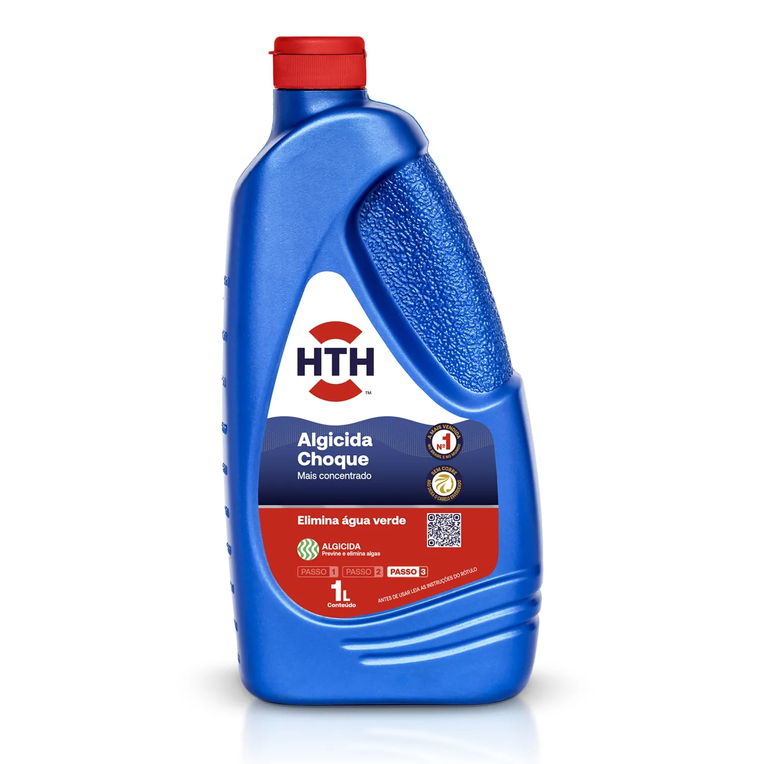 Algicida de Choque Solucao Agua Verde HTH 1 L.webp